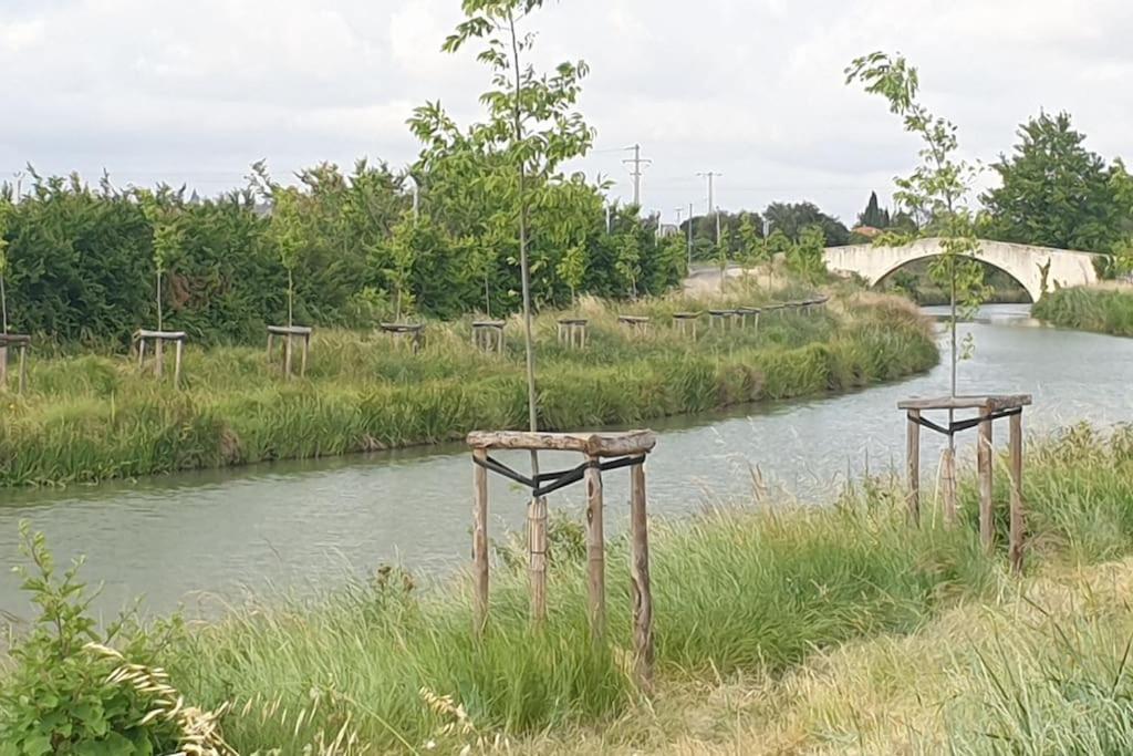 Un Bol D'Air Frais Et De Soleil Entre Campagne Et Plage Villa Béziers Kültér fotó