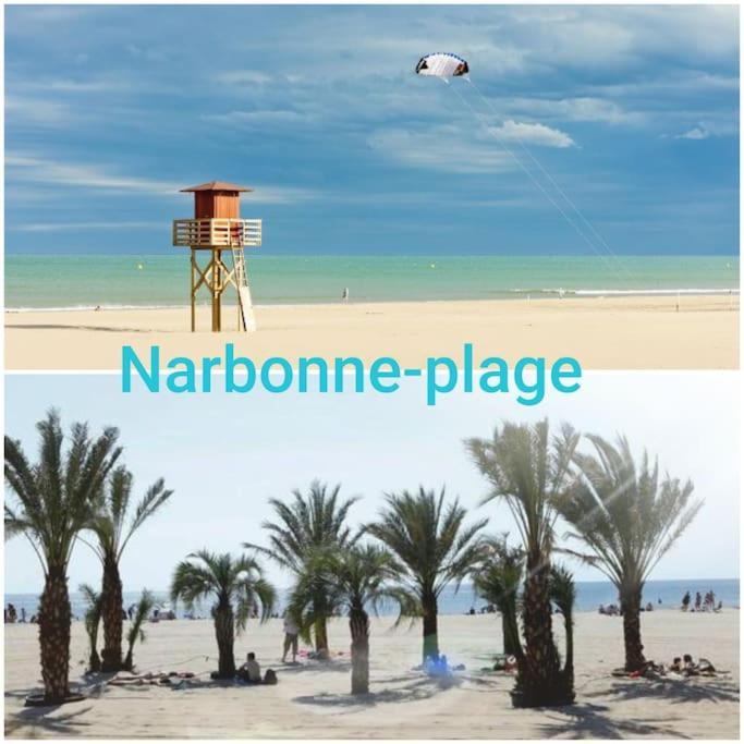 Un Bol D'Air Frais Et De Soleil Entre Campagne Et Plage Villa Béziers Kültér fotó