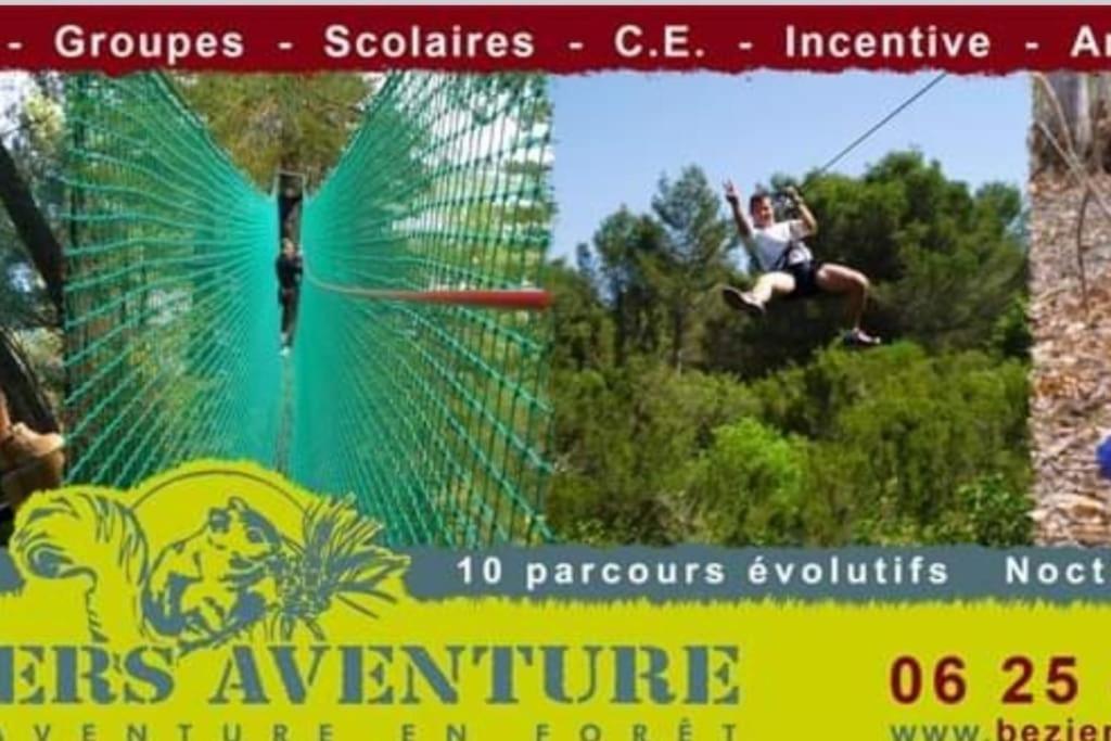 Un Bol D'Air Frais Et De Soleil Entre Campagne Et Plage Villa Béziers Kültér fotó